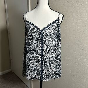 Daniel Rainn Monochrome Patterned Camisole
